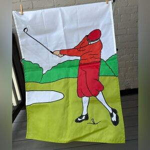 Outdoor Garden House Flag Golf Summer Nylon 27”x40"